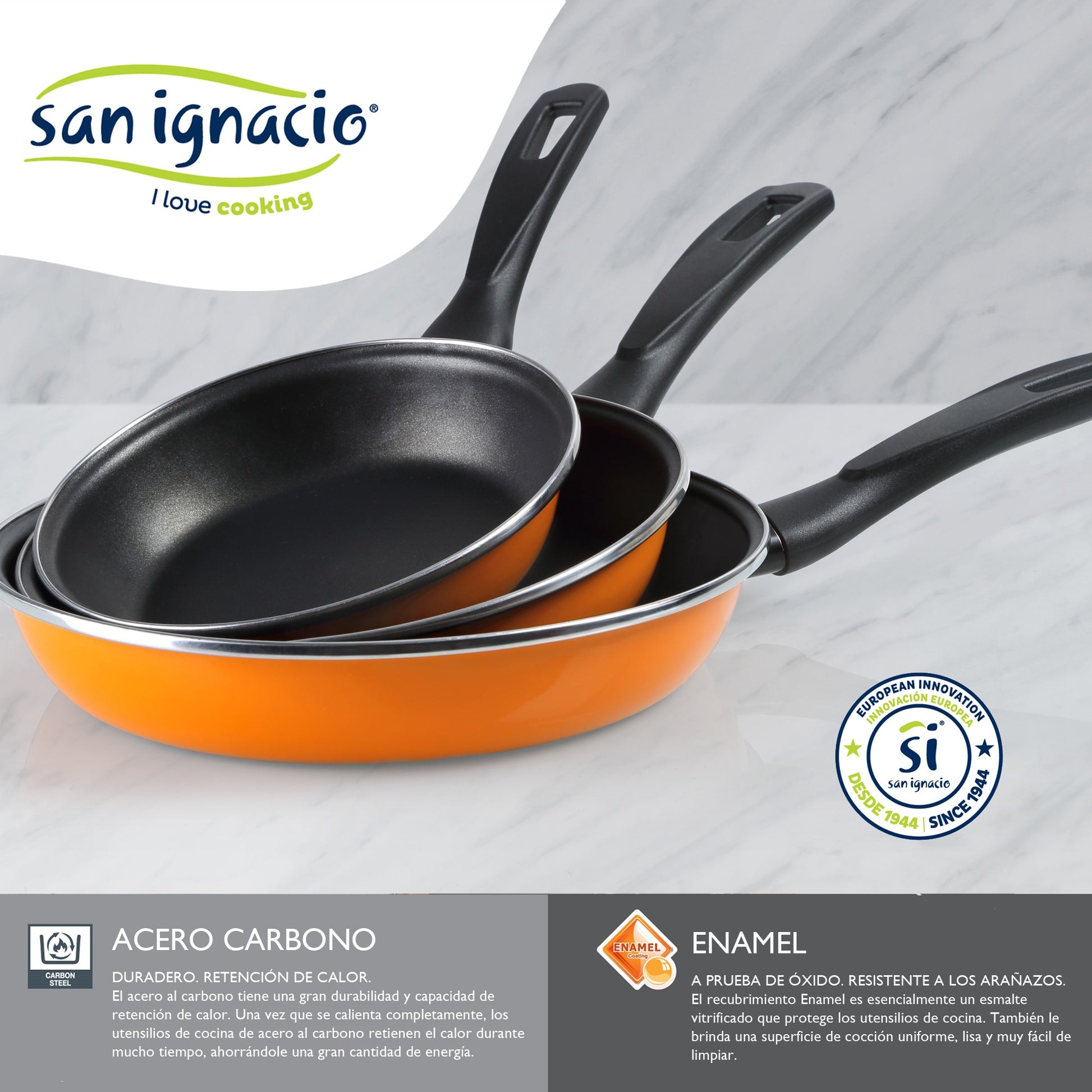 Sarten 20x4.0cm Acero Valencia