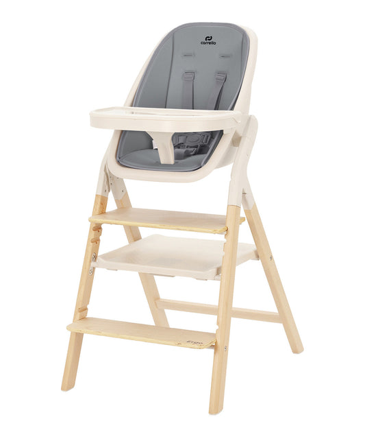 Carrello Trona Evolutiva Para Bebé Ergo 4en1 Carbon Grey_0