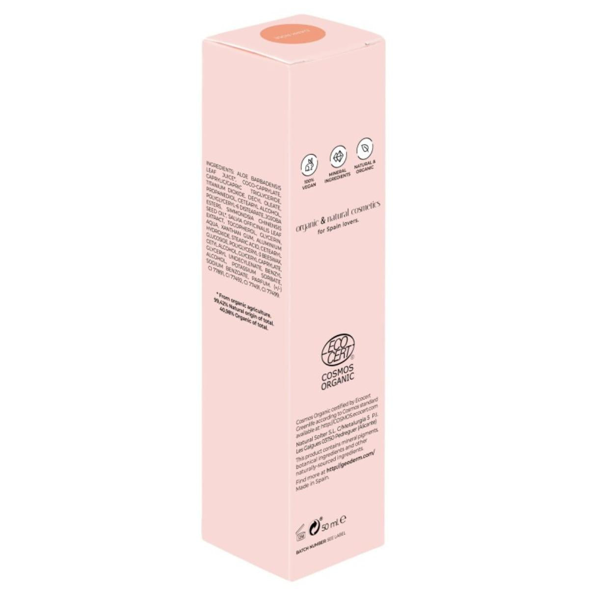 Base Líquida Rosé Médio/Escuro (Orgânica e BIO) Geoderm 50 ml