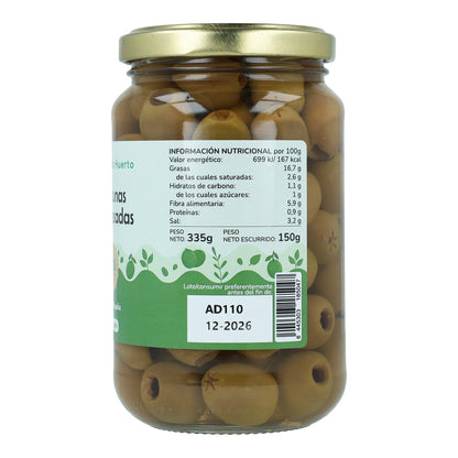 Azeitonas sem caroço Eco Planeta Huerto 335 g