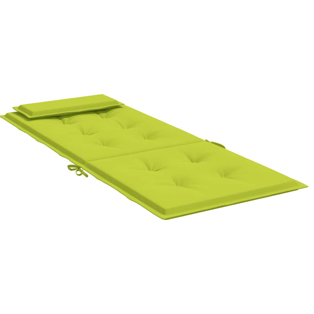 Vidaxl Cojines De Silla Respaldo Alto 6 Uds Tela Oxford Verde Brillo_4