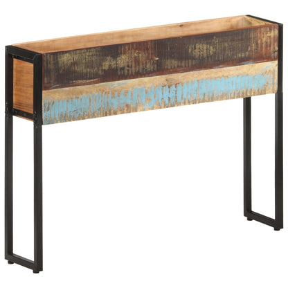 Jardinera De Madera Maciza Reciclada 90x20x68 Cm_5