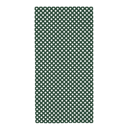 Pack Instalación Vertical 2 Celosías Pvc 18 Mm Verde Con Perfiles Y Unión 1x2 M_3