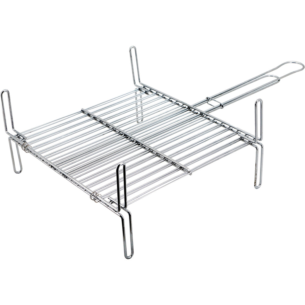 Parrilla Cromada Plana - 35x40 Cm_0
