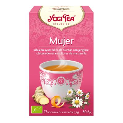 Yogi Tea BIO Mulher, 17 saquetas de chá