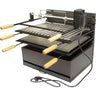 Kit frango com gaveta fechada para churrasco 70 x 50 x 40 cm