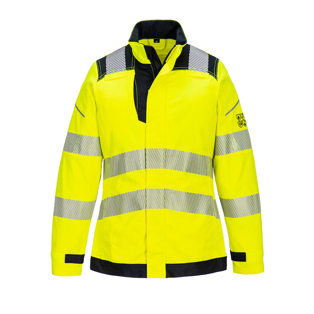Chaqueta De Alta Visibilidad Y Resistente A La Llama Pw3 / Xs / Amarillo-negro_0