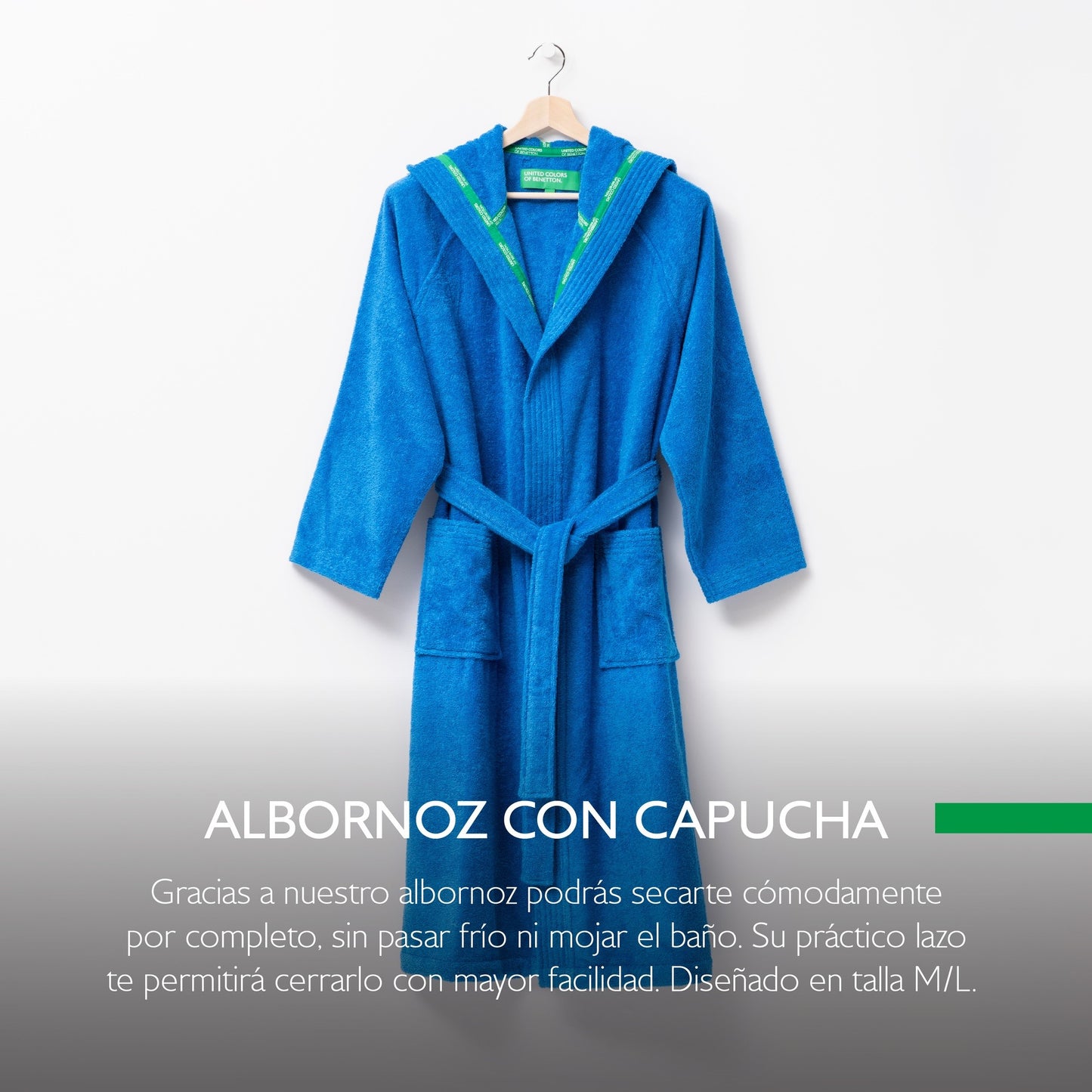 Pack De 2 Albornoces Con Capucha Benetton_1