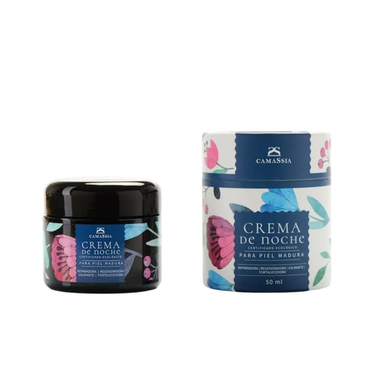 Creme de Noite Antienvelhecimento Natural Camassia