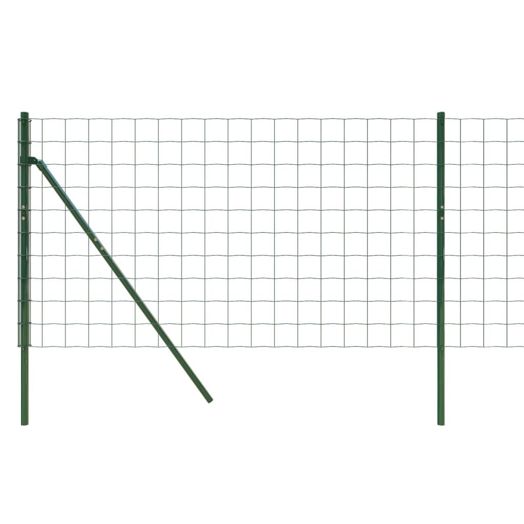 Cerca De Alambre De Acero Galvanizado Verde 0,8x25 M / Vetonek_3