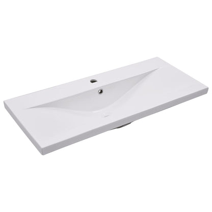 Juego De Muebles De Baño 5 Pzas Madera Ingeniería Roble Sonoma / Vetonek_2