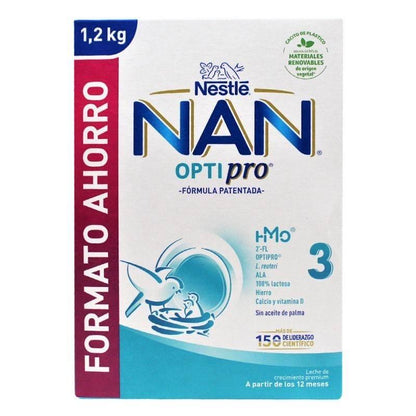 Leite de crescimento Nan Optipro 3 a partir de 1 ano Nestlé 1200 g