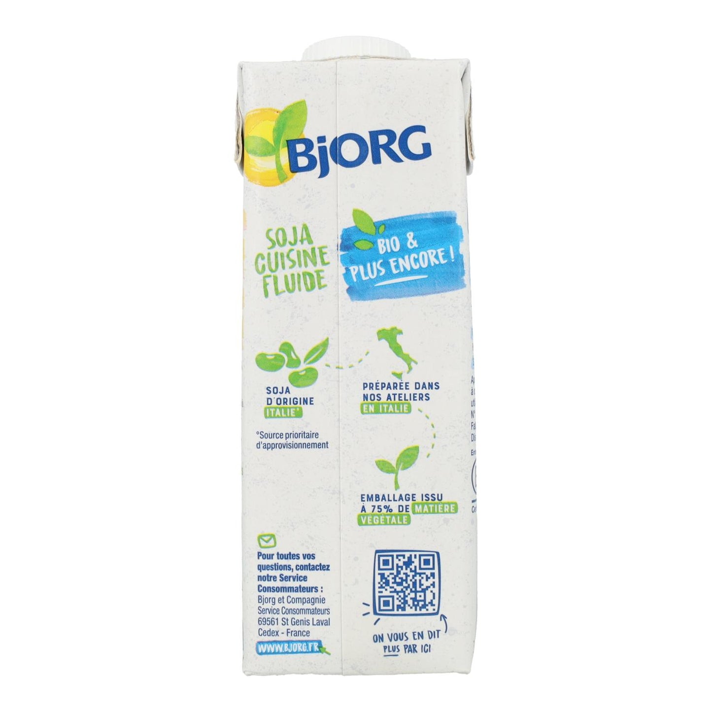 Bjorg Creme de Soja para Cozinhar 250 ml