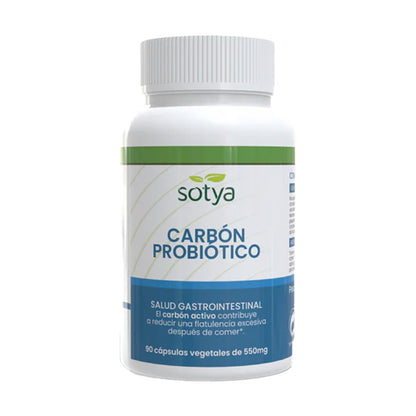 Sotya Probiótico Carvão Vegetal 90 Cápsulas de 550mg