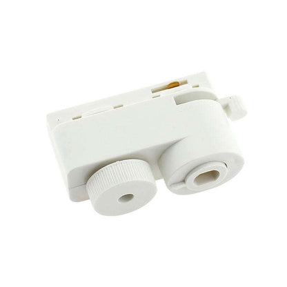Conector Foco A Carril Monofásico, Blanco Pl_1