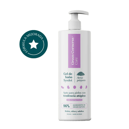Gel de Banho de Arroz Roxo Green Corners Care 400 ml