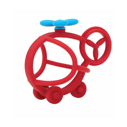 Mordedor em silicone para bonecos +3M Nûby Vermelho