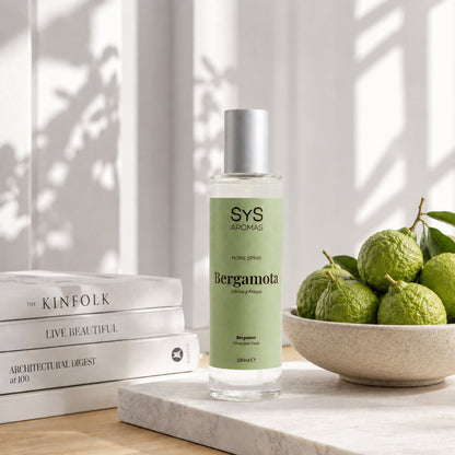 Ambientador Pulverizador Bergamota Origins SYS Aromas 100 ml | Aroma Cítrico y Floral | Equilibrante_3