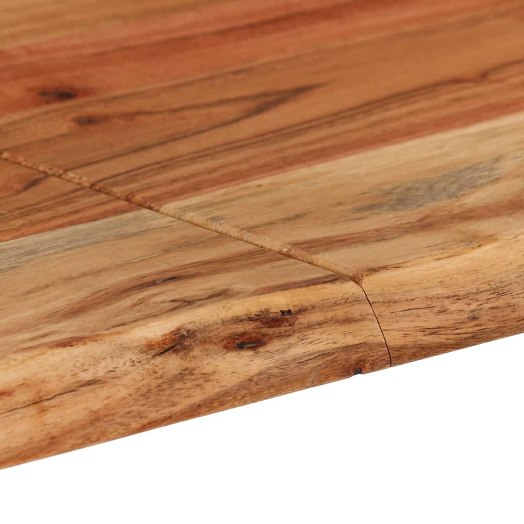 Mesa De Comedor Madera Maciza De Acacia 140x70x76 Cm_4