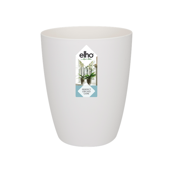 Vaso para orquídea Bruxelas High Elho branco