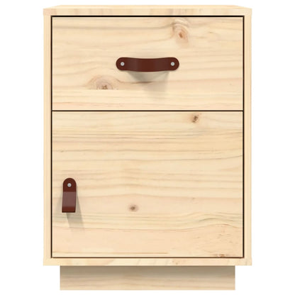 Mesitas De Noche 2 Uds Madera Maciza De Pino 40x34x55 Cm_4