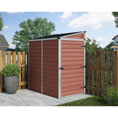 Pent Garden Shed 17x117 cm Âmbar 