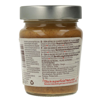 Manteiga de amendoim biológica crocante Whole Earth, 227g
