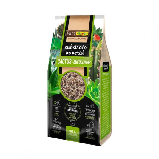 Substrato Mineral Bio Flower Cactus 2,5 L