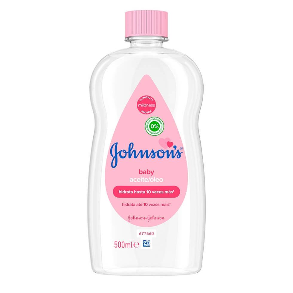Óleo Johnson's Baby Regular, deixa a pele suave e saudável, ideal para peles delicadas