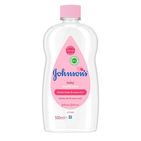 Óleo Johnson's Baby Regular, deixa a pele suave e saudável, ideal para peles delicadas
