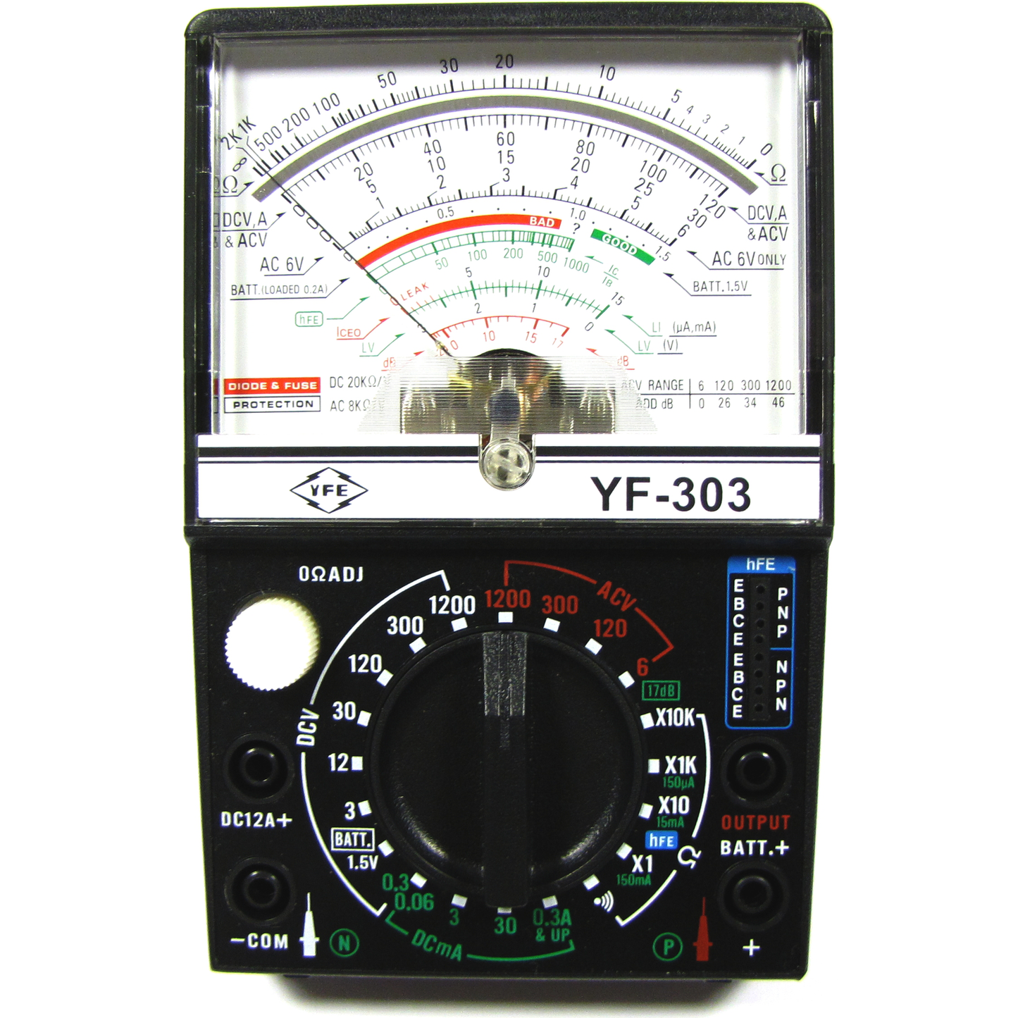 Multímetro Analógico Modelo Yf-303_0