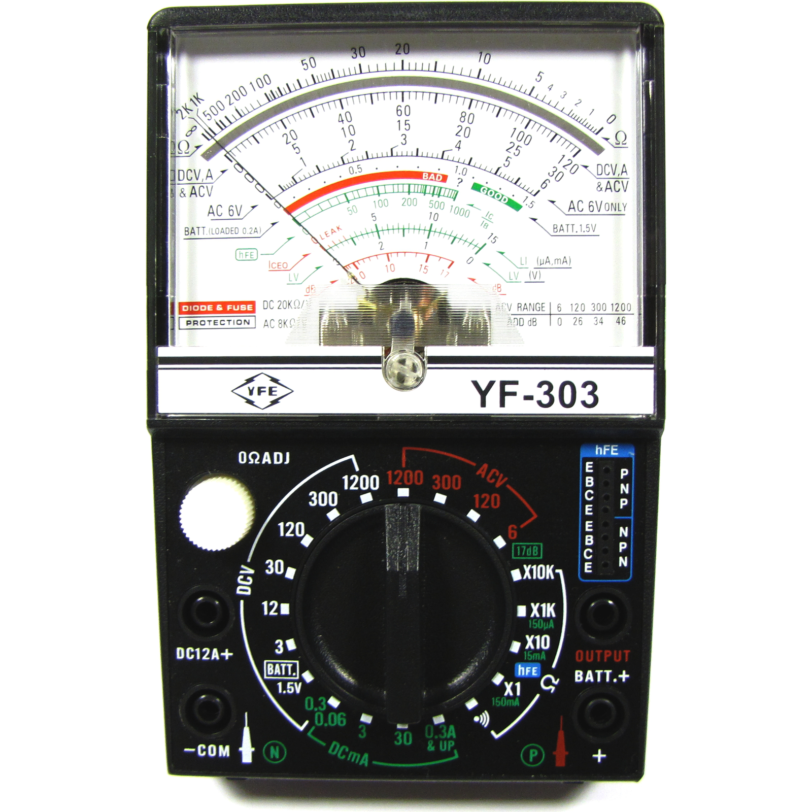 Multímetro Analógico Modelo Yf-303_0