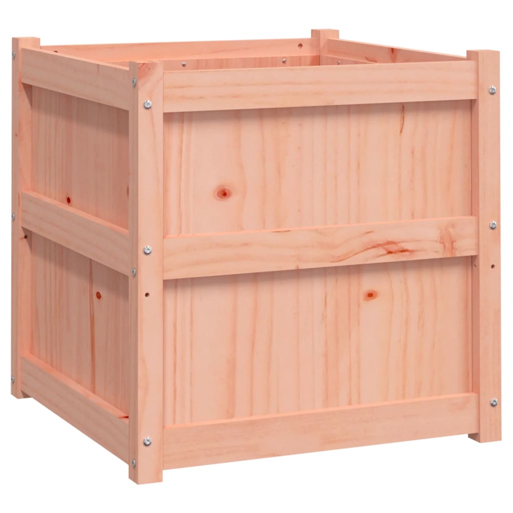 Jardinera Madera Maciza De Abeto Douglas 60x60x60 Cm_0