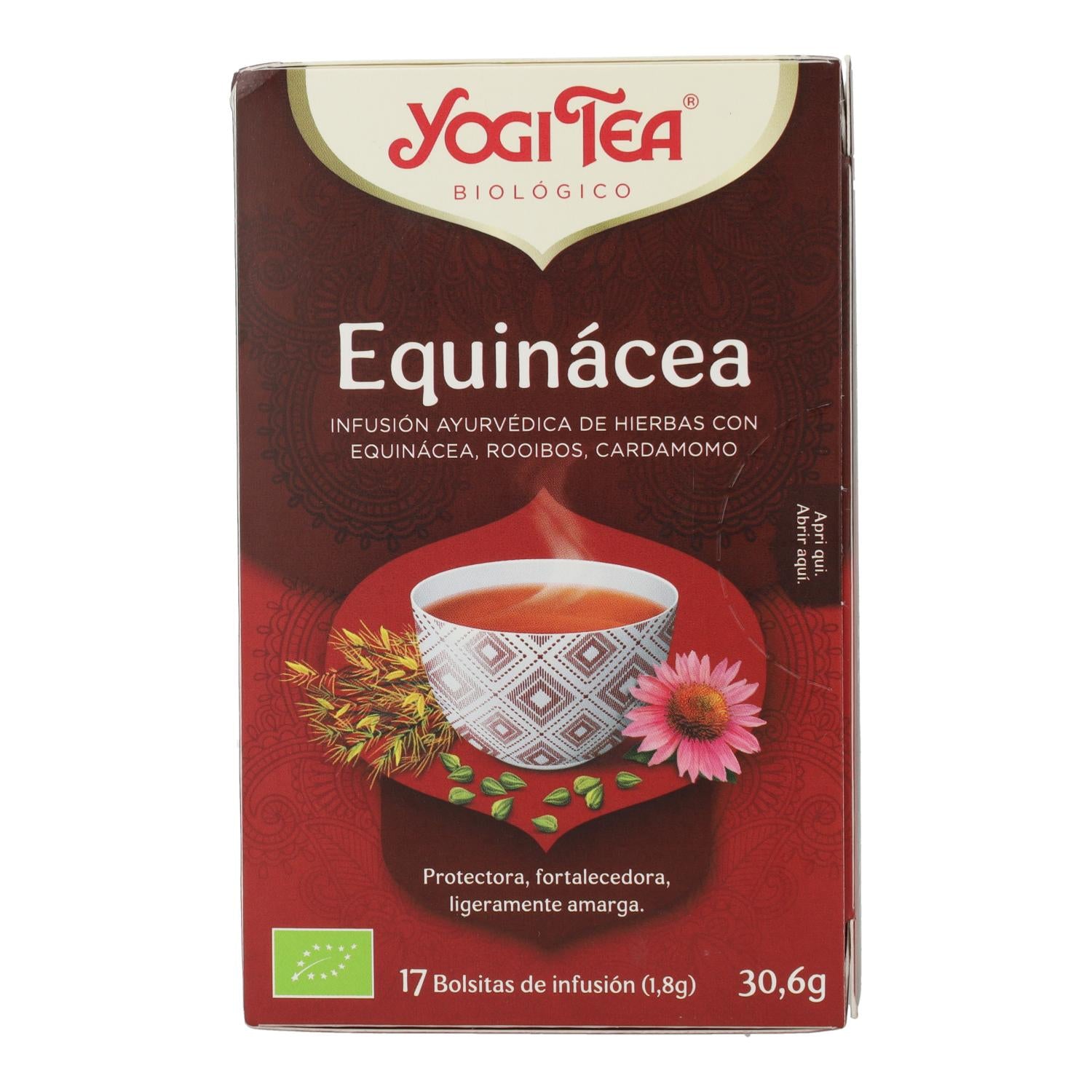 Yogi Tea BIO Equinácea, 17 saquetas