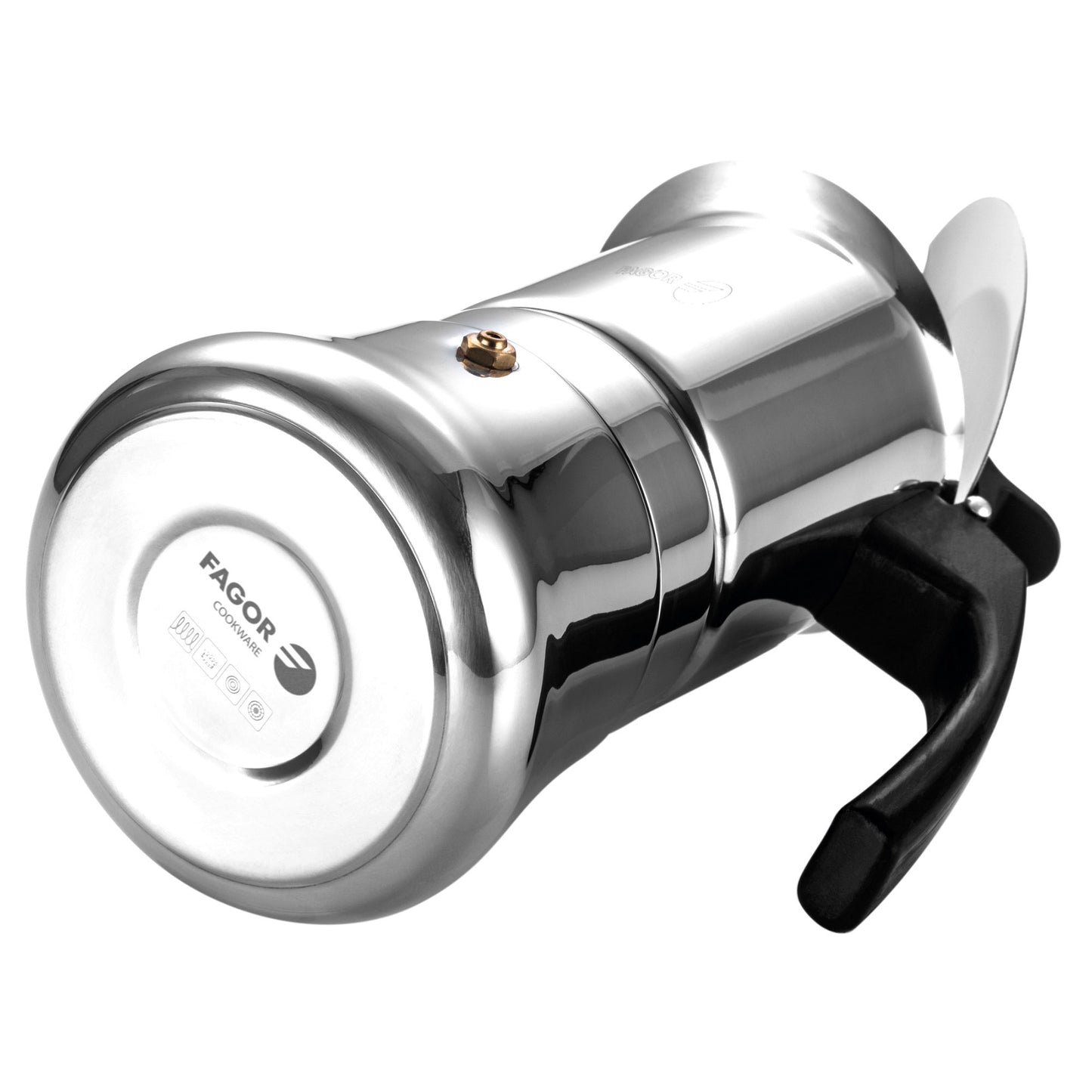 Cafetera Inox Etnica 4 Tazas Acero Inoxidable 18/10 Fagor_4