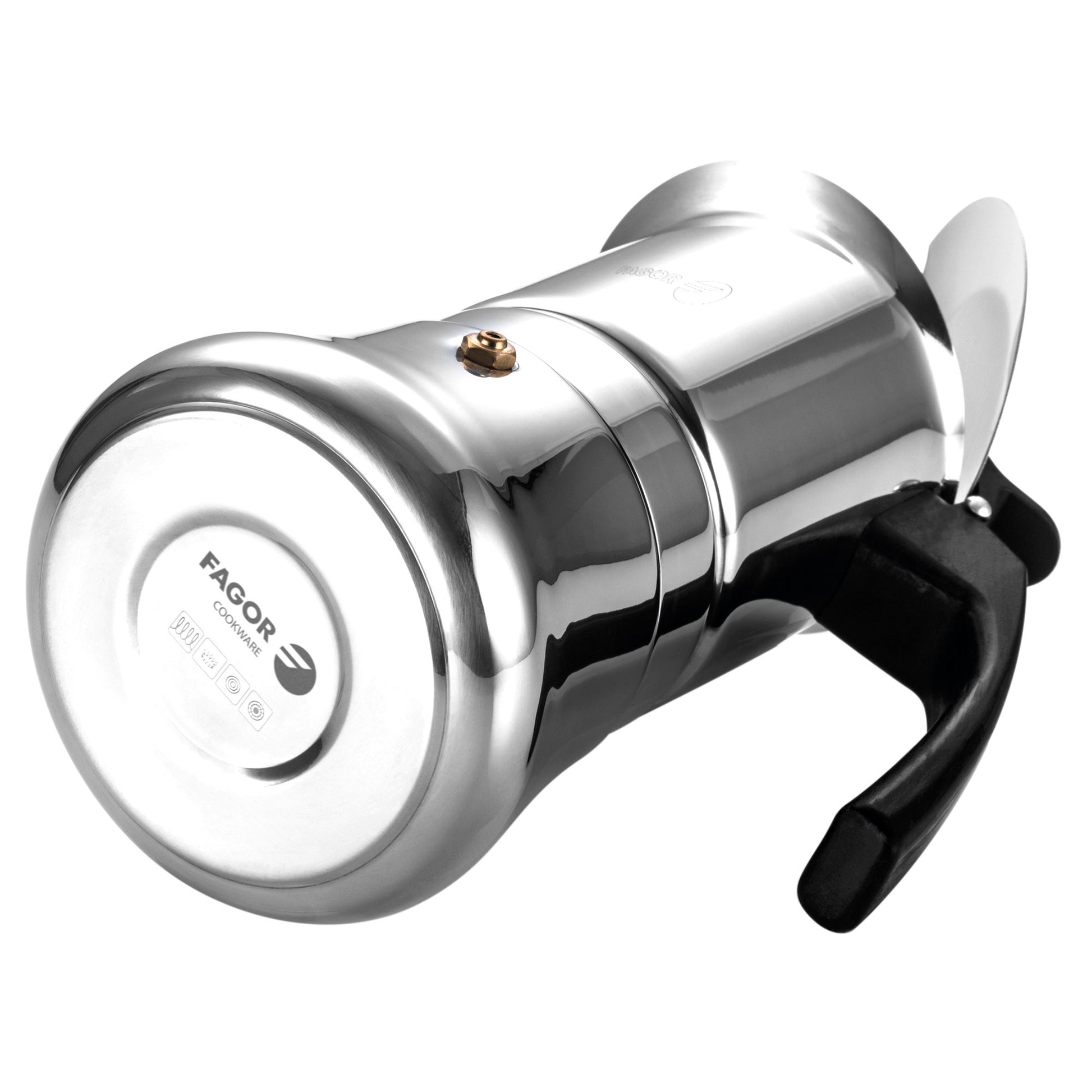 Cafetera Inox Etnica 4 Tazas Acero Inoxidable 18/10 Fagor_4
