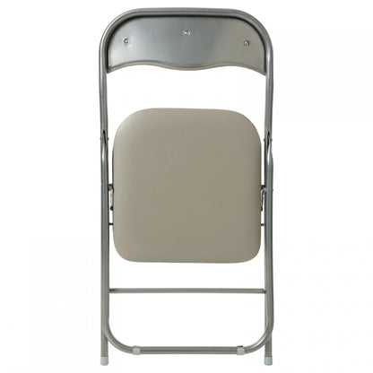Set De 4 Sillas Plegables Taupe (44x52x73cm) - Prácticas Y Resistentes Para Exteriores_3