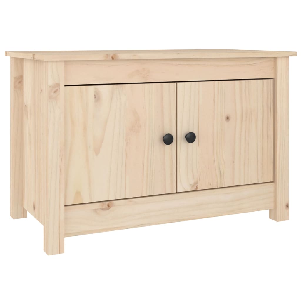 Mueble Zapatero De Madera Maciza De Pino 70x38x45,5 Cm / Vetonek_3