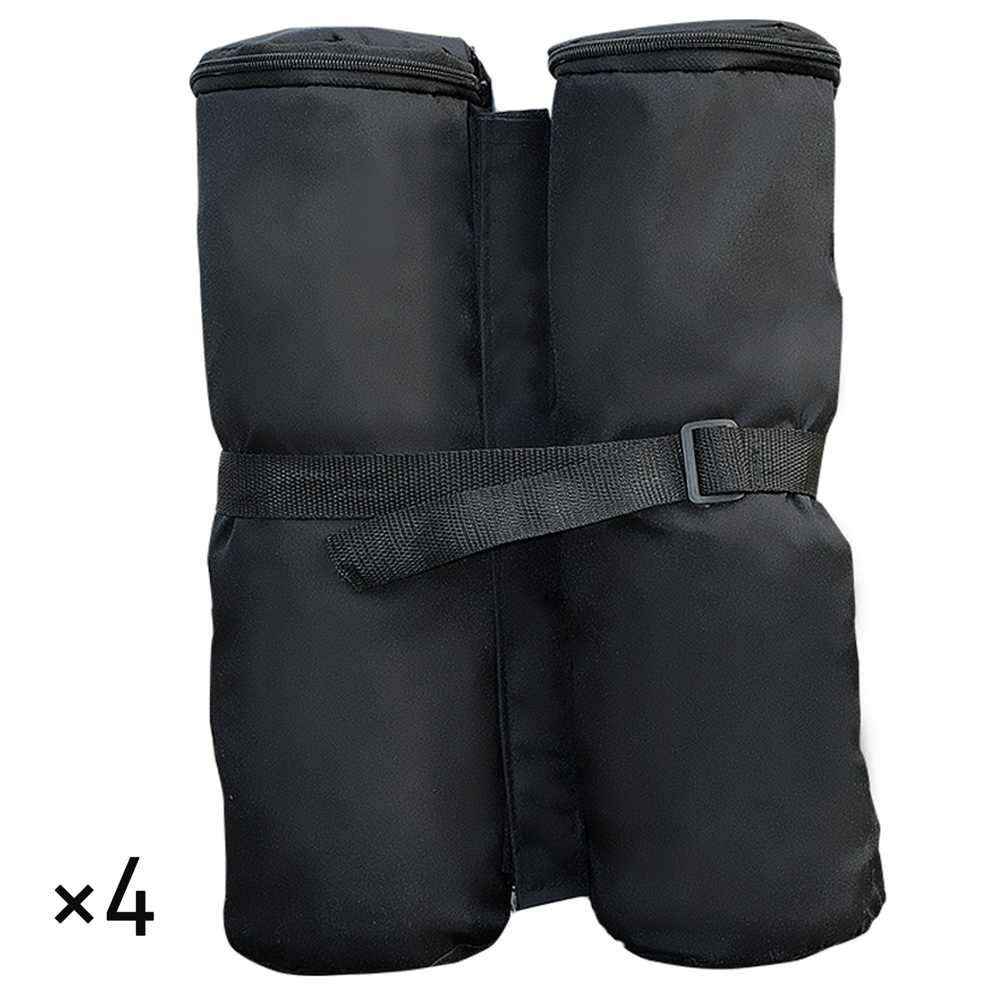 Outsunny Pack 4 Pesos Para Carpas Cenador Pabellón Gazebo Negro_0