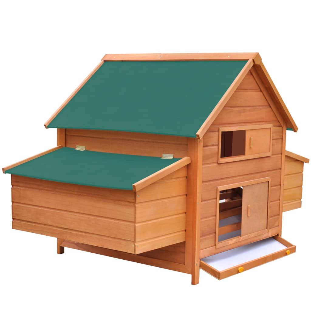 Vidaxl Gallinero De Madera 157x97x110 Cm_2