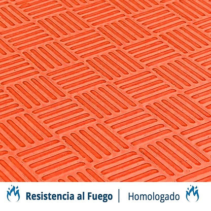 Artatami® Tatami Puzzle 1x1x20 Mm Naranja - Lila Pack Ahorro【2 Unidades】gimnasios - Fitness - Pilates - Yoga_2