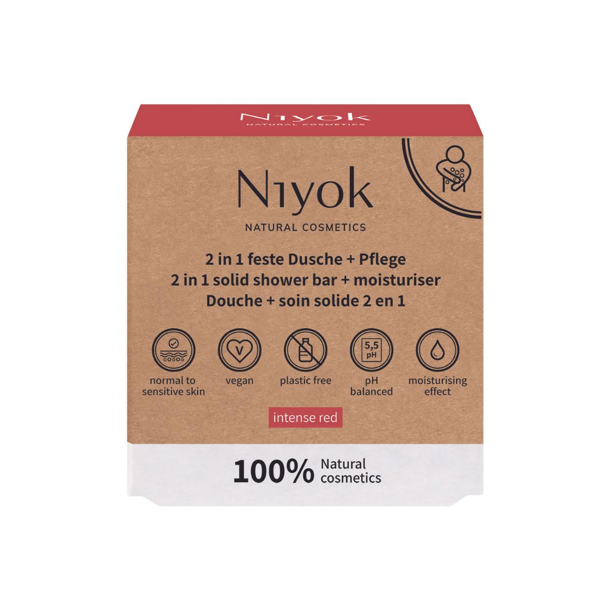 Niyok Intense Red Lotion Body Cleaner 80g