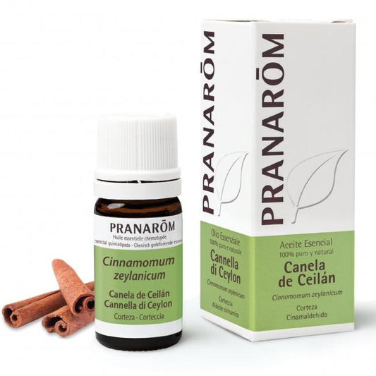 Óleo essencial de casca de canela do Ceilão Pranarom 5 ml