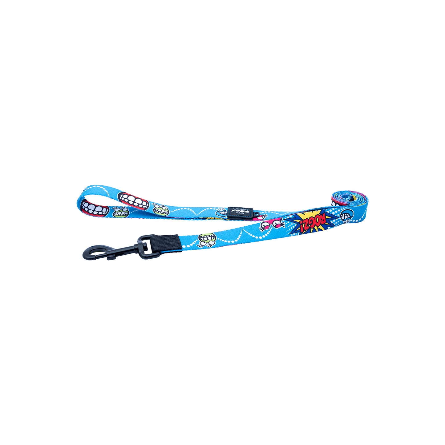 Correa Para Perro, Modelo Fusion De Rogz, Estampado Comic Azul. Talla S (8-14kg)_3