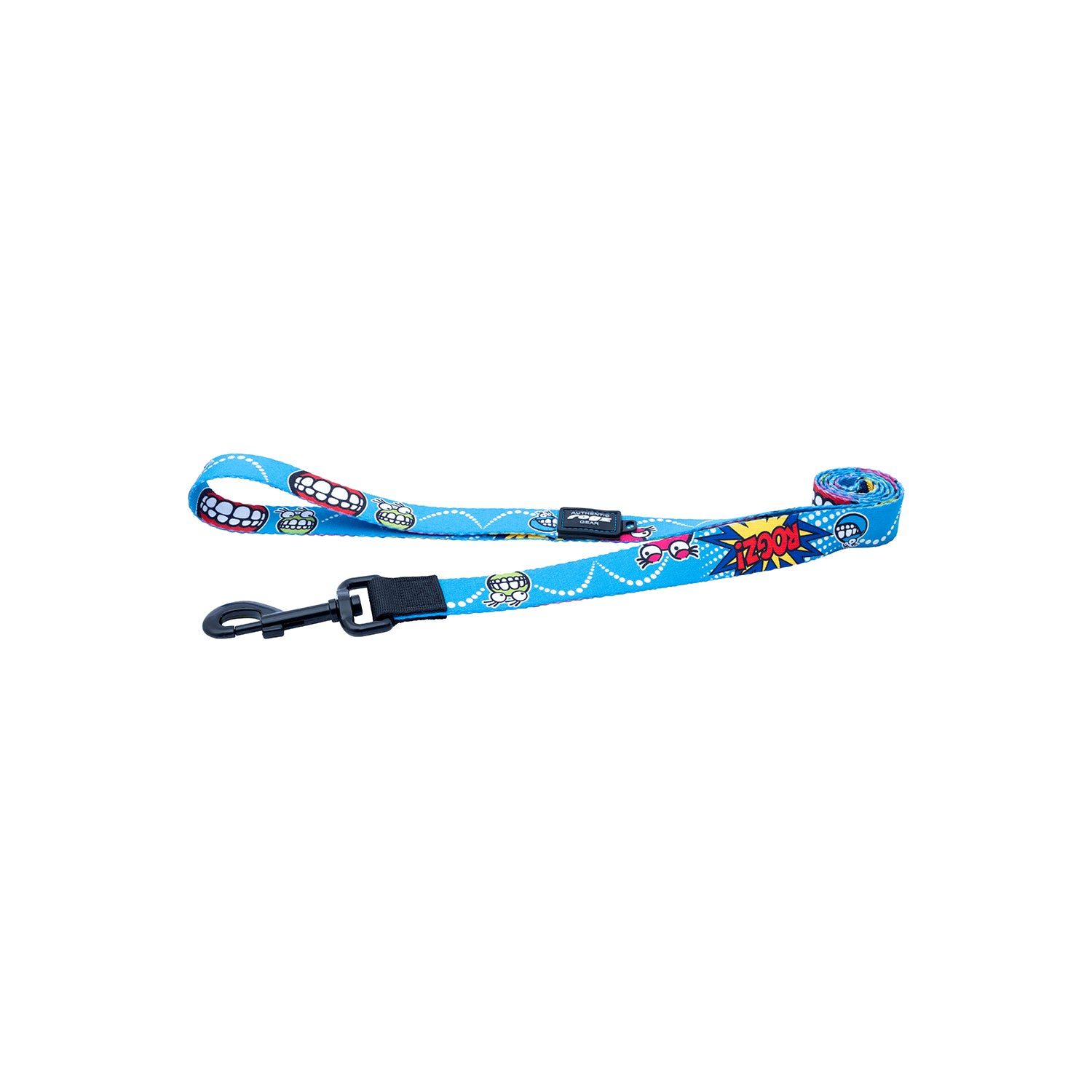 Correa Para Perro, Modelo Fusion De Rogz, Estampado Comic Azul. Talla S (8-14kg)_3