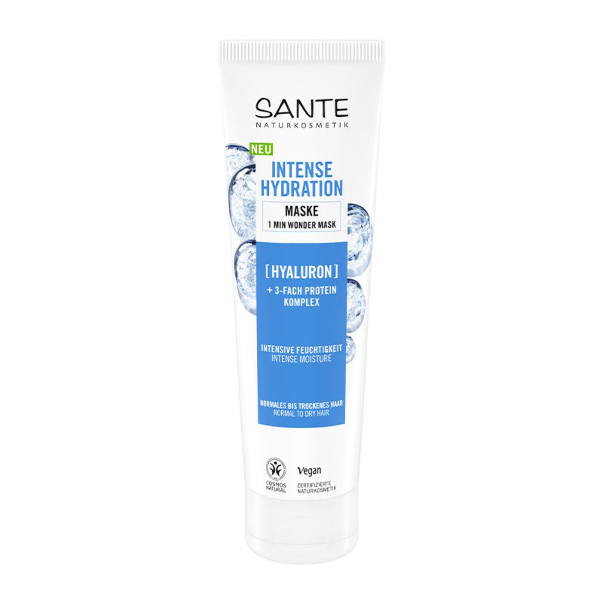Máscara Capilar Hidratação Intensa com Ácido Hialurónico Sante 150 ml