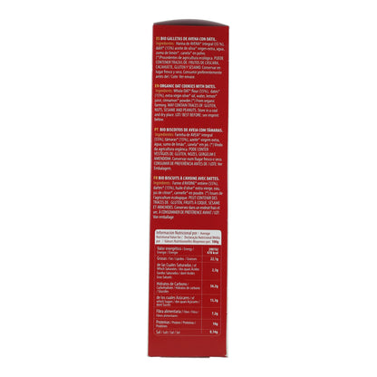 Bolachas de aveia integral adoçadas com tâmaras Sol Natural 170g