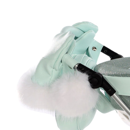 Manoplas Para Carro De Muñecas Dorado_1