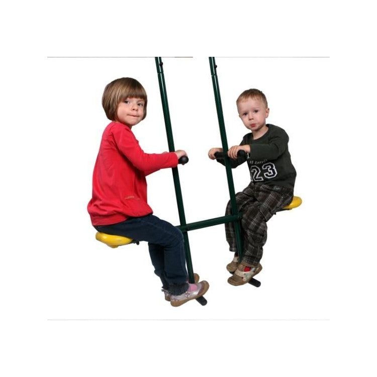 Parque Infantil Masgames Mauna Loa L (madera Redonda) 1 Asiento Plano + 1 Balancin Cara A Cara._2