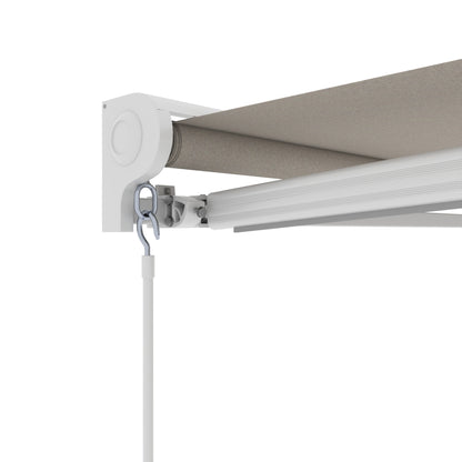 Outsunny Toldo Retráctil Eléctrico O Manual 250x200 Cm Con Mando A Distancia_3